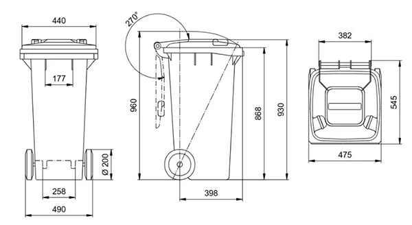 120L Technical Drawings