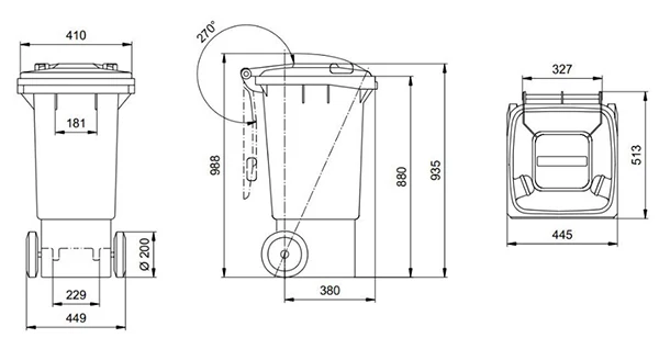 80L Technical Drawings