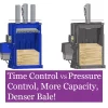 Balepress-Time-Control-VS-Pressure-Control More baler capacity denser bale