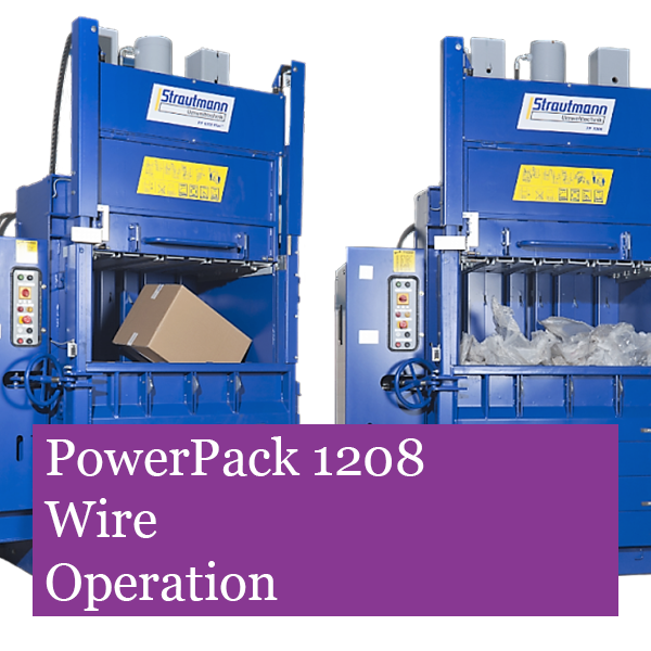 Power-Pack-1208-Operation-Wire How to use the PowerPack 1208 baler
