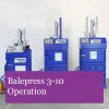 Small-Baler-Operation-Balepress-3-10 Operating a small baler with the Balepress 3 to 10